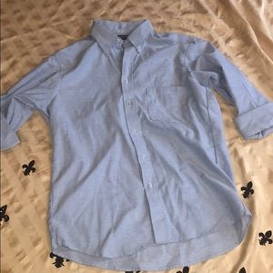 BLUE LONG SLEEVE OXFORD